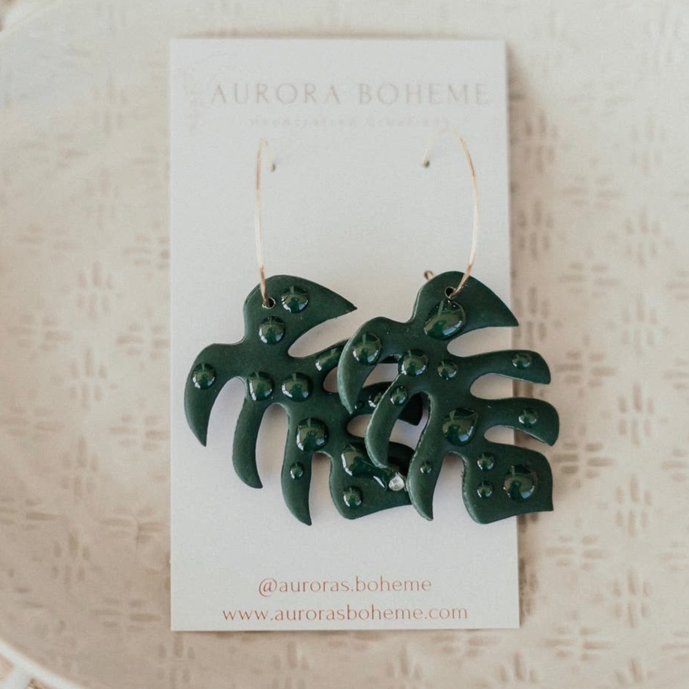 Raindrops on Maui earrings